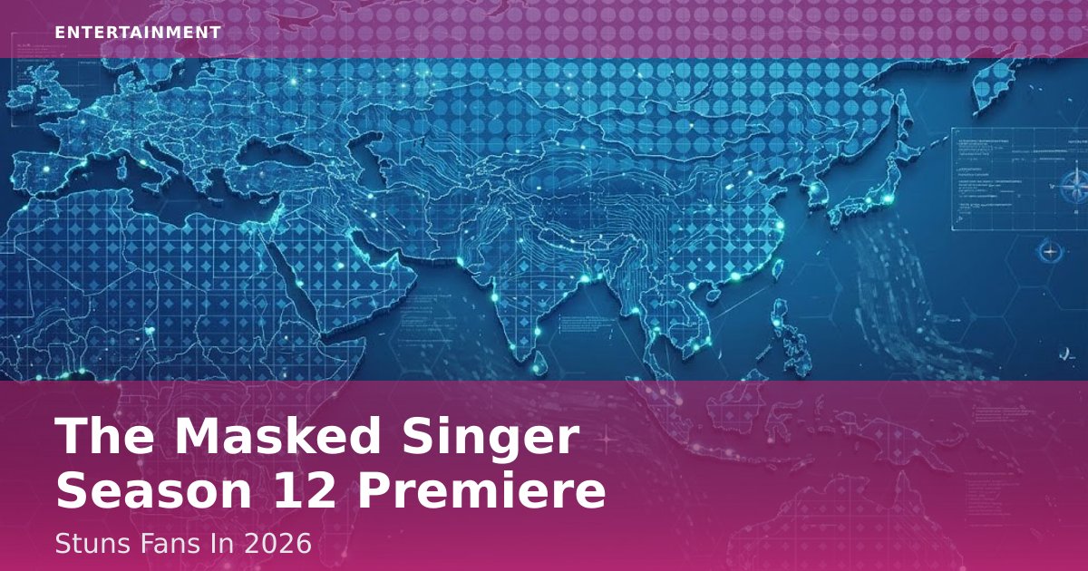 'The Masked Singer' Season 12 Premiere Stuns Fans In 2026