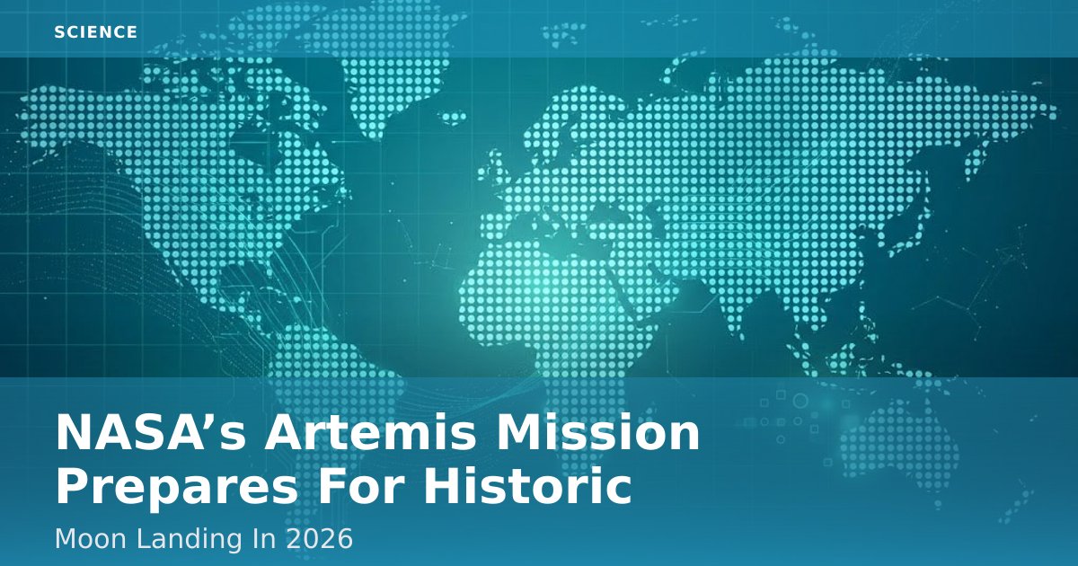 NASA’s Artemis Mission Prepares For Historic Moon Landing In 2026